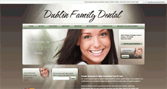 Desktop Screenshot of dublinfamilydental.com